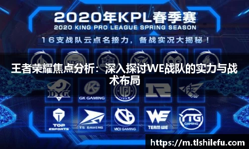 王者荣耀焦点分析:深入探讨WE战队的实力与战术布局