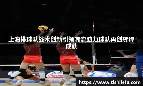 上海排球队战术创新引领潮流助力球队再创辉煌成就